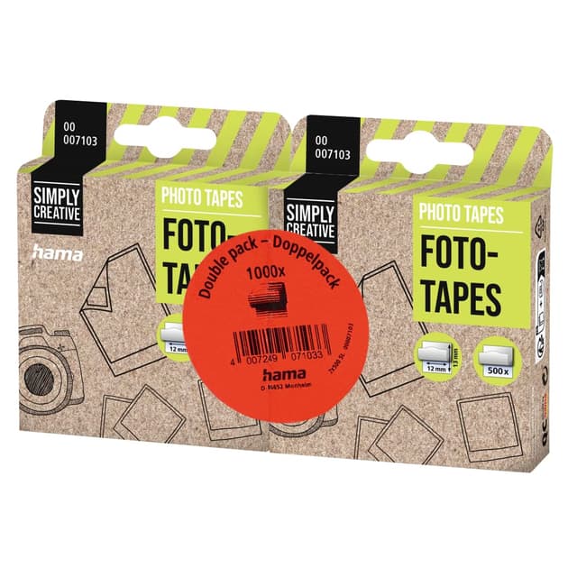 Hama Fototapes 1.000 Stück 📸🔖 - Weiß - 4.61€ - Kostenloser Versand
