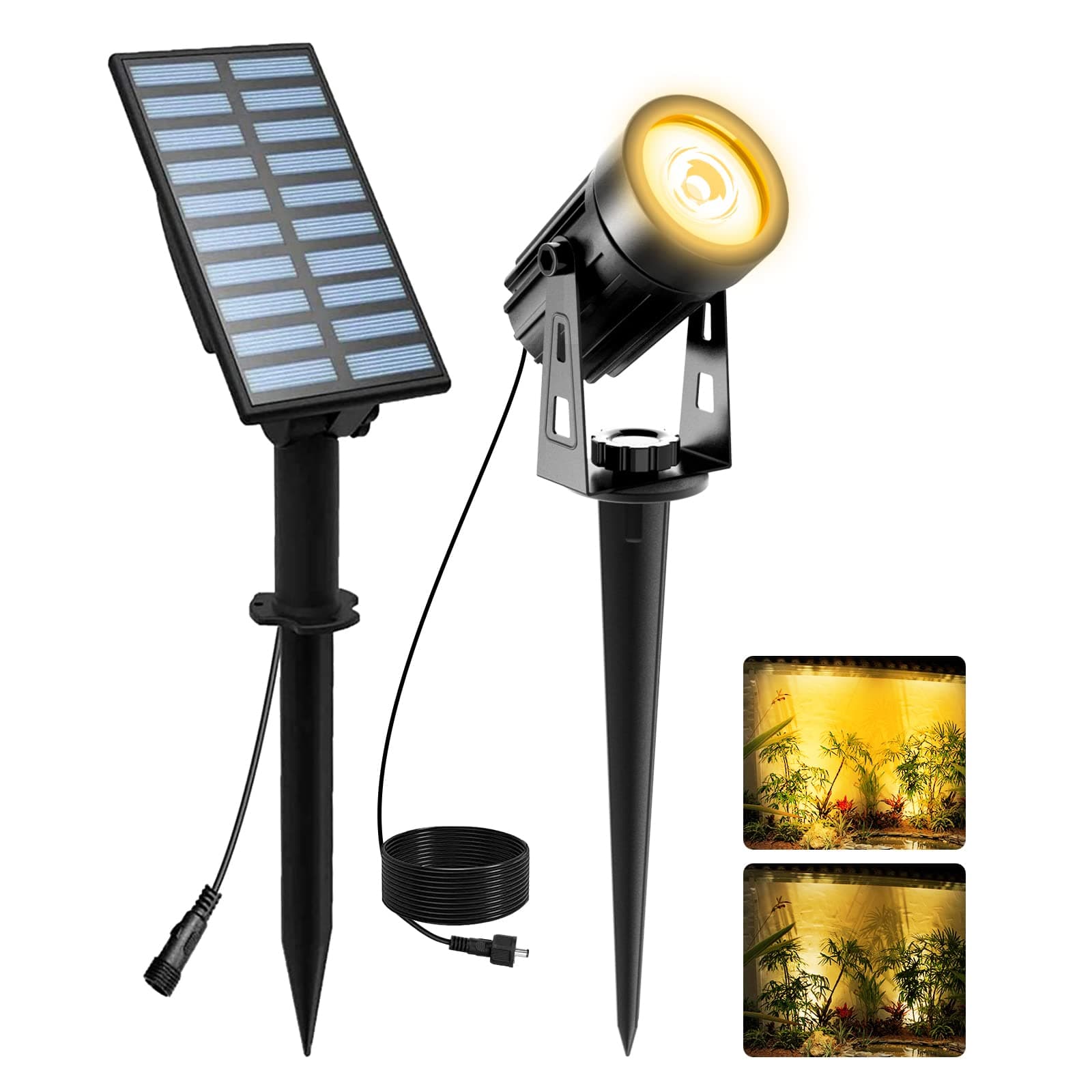 T-SUNUS Solar Gartenleuchte - Solarlampen für Außen 🌞