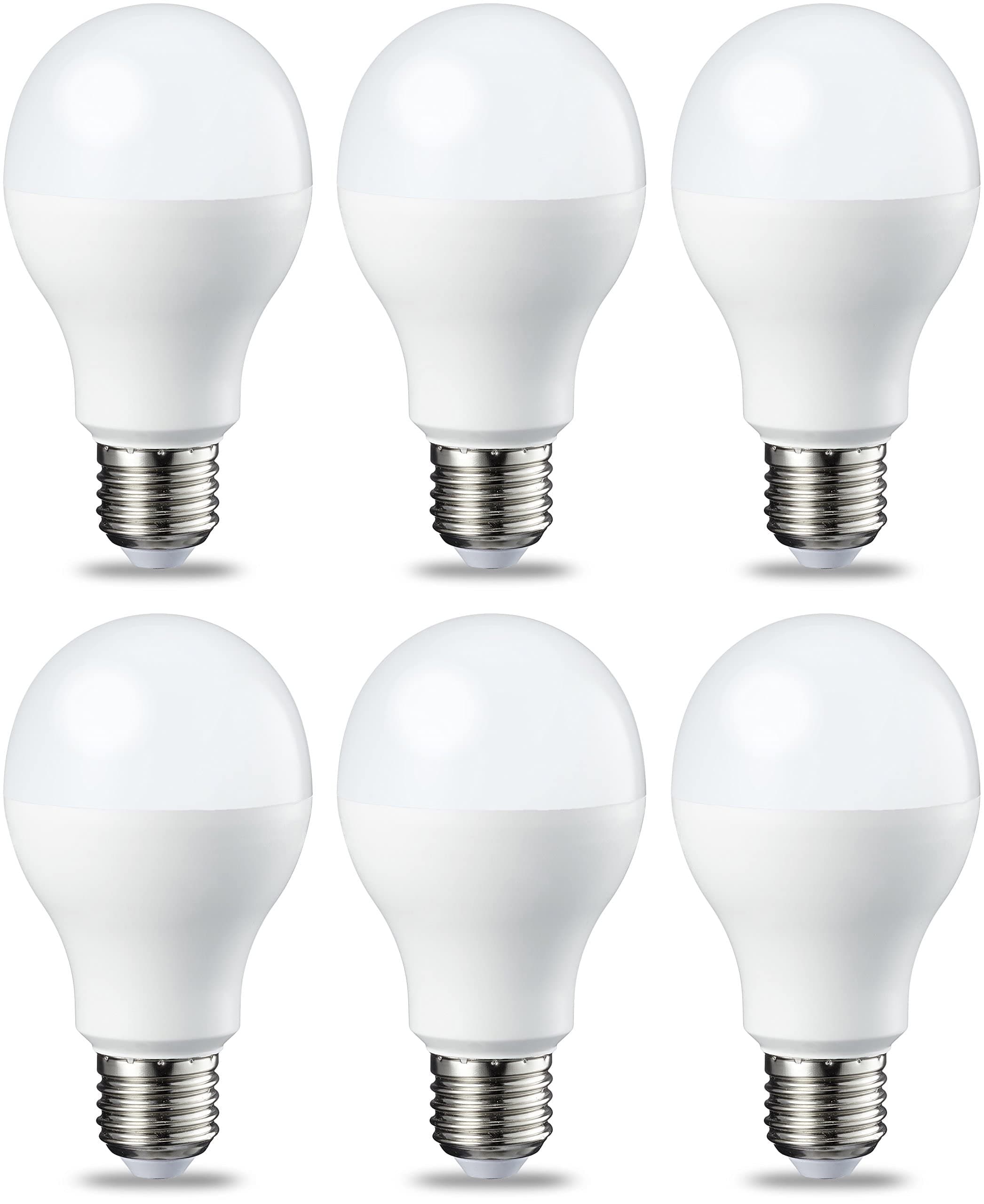 🔥 Deal: Amazon Basics E27 LED Lampe, 14W (ersetzt 100W), warmweiß, dimmbar - 6er-Pack 6 Stück (1er Pack) 14W Warmweiß