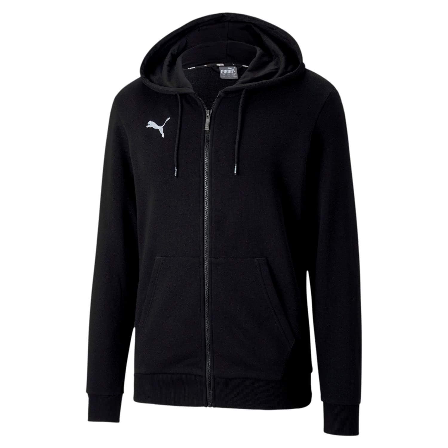 🔥 PUMA Herren Pullover M teamGOAL 23 Casuals Hooded Jacket L Puma Black 🖤