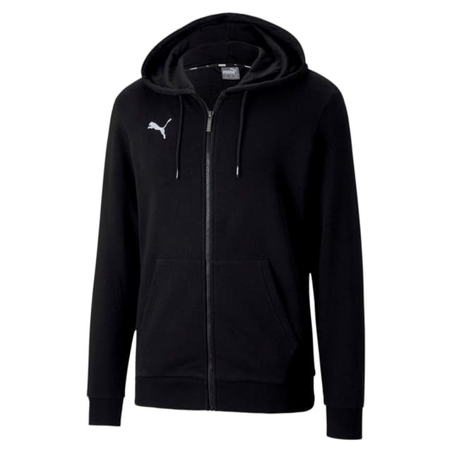🔥 PUMA Herren Pullover M teamGOAL 23 Casuals Hooded Jacket L Puma Black 🖤