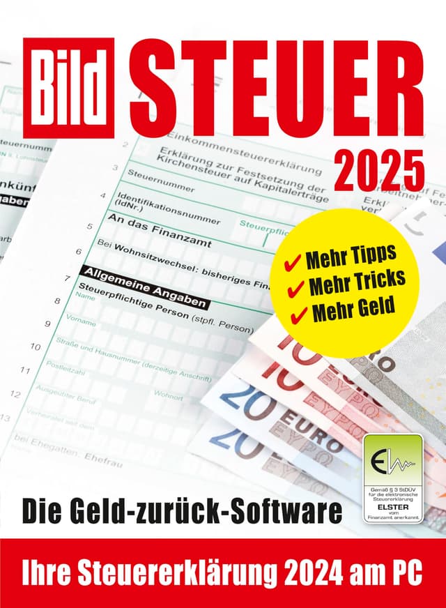 🚀 BILD Steuer 2025: Geld-zurück-Steuersoftware für die Steuererklärung 2024 📊💰