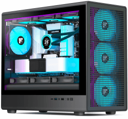 FOIFKIN X01 PC Gehäuse - Vorinstallierte 3 ARGB PWM-Lüfter 🌟🖥️