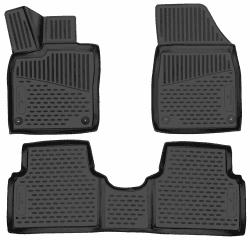 🚗 WALSER XTR Gummi Fussmatten Auto für VW ID.3 2019-Heute 🛡️