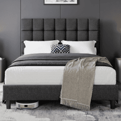 Yaheetech Polsterbett 140 x 200 cm Doppelbett 🛏️