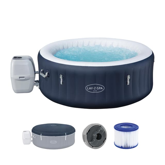 🌟 Luxuriöse Entspannung mit Bestway Lay-Z-SPA Energiespar-Whirlpool Miami AirJet 🌊