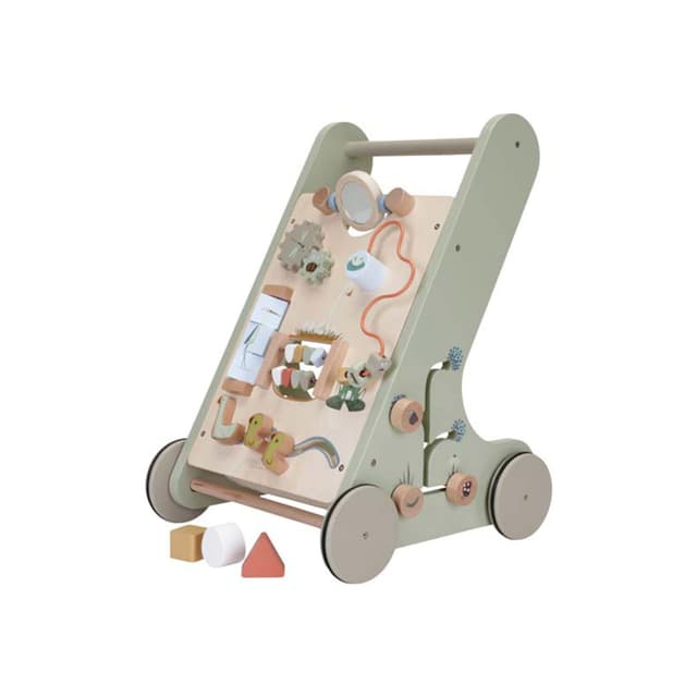 🌿🦢 Little Dutch 7072 FSC Holz Activity Laufwagen - Little Goose Gans, mint Sonderangebot! 🌟