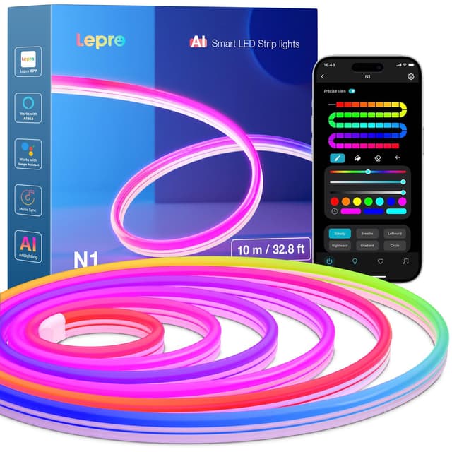 Lepro AI Neon LED Strip N1 - Innovatives Lichtdesign 🌟