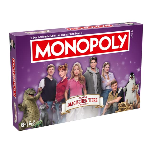 🎲 Winning Moves Monopoly Die Schule Der Magischen Tiere Brettspiel