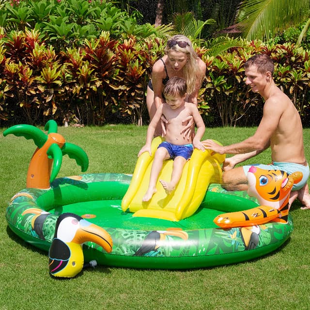 ONBEST Kinderpool Planschbecken für Kinder 🌴🌊