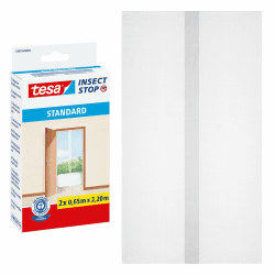 tesa Insect Stop STANDARD Fliegengitter für Türen - 2-tlg Insektenschutz Tür 🪰🚪