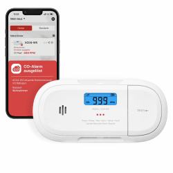 X-Sense Smart-Kohlenmonoxidmelder mit WLAN und Echtzeit-Push-Benachrichtigungen 🚨
