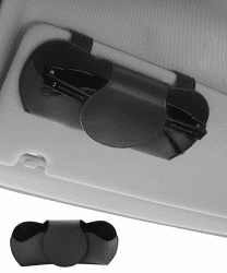 🕶️ Flaconi Brillenhalter für Auto - Schwarzes Brillenetui Sonnenbrillenhalter