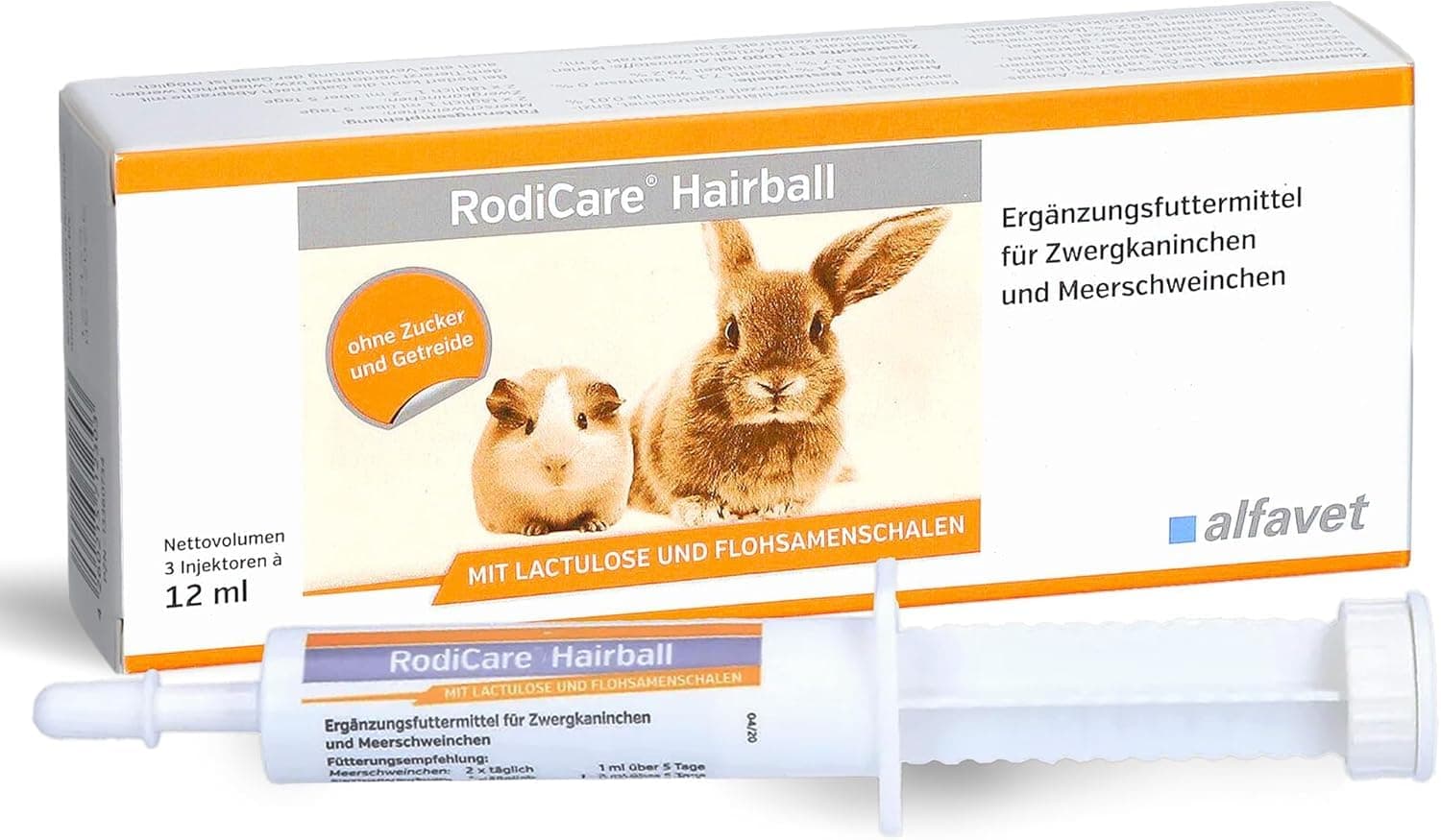🐰🌿 Alfavet RodiCare Hairball für Zwergkaninchen und Meerschweinchen 🌿🐹