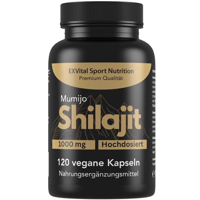 🌿 Mumijo Shilajit Kapseln - Original aus dem Himalaya - 120 vegan & laborgeprüft 🌱