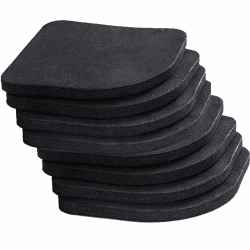 🛠️🔇 8 Stück Anti-Vibrations-Pads YUTOU Eva Geräuschdämpfenden Matte Gummi Stille Füße Pads