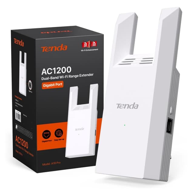 Tenda A18 Pro WLAN Verstärker Repeater AC1200 Dualband 🚀