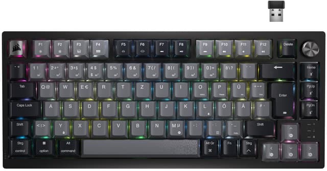 🎮 CORSAIR K65 Plus Wireless 75% RGB Hot-Swap-Fähige Mechanische Gaming-Tastatur 🌟