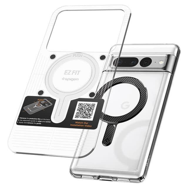 Spigen OneTap MagFit Magnetisches Ring (2024 Neue Ver) - Kabelloses Lade-Konvertierungsset für MagSafe