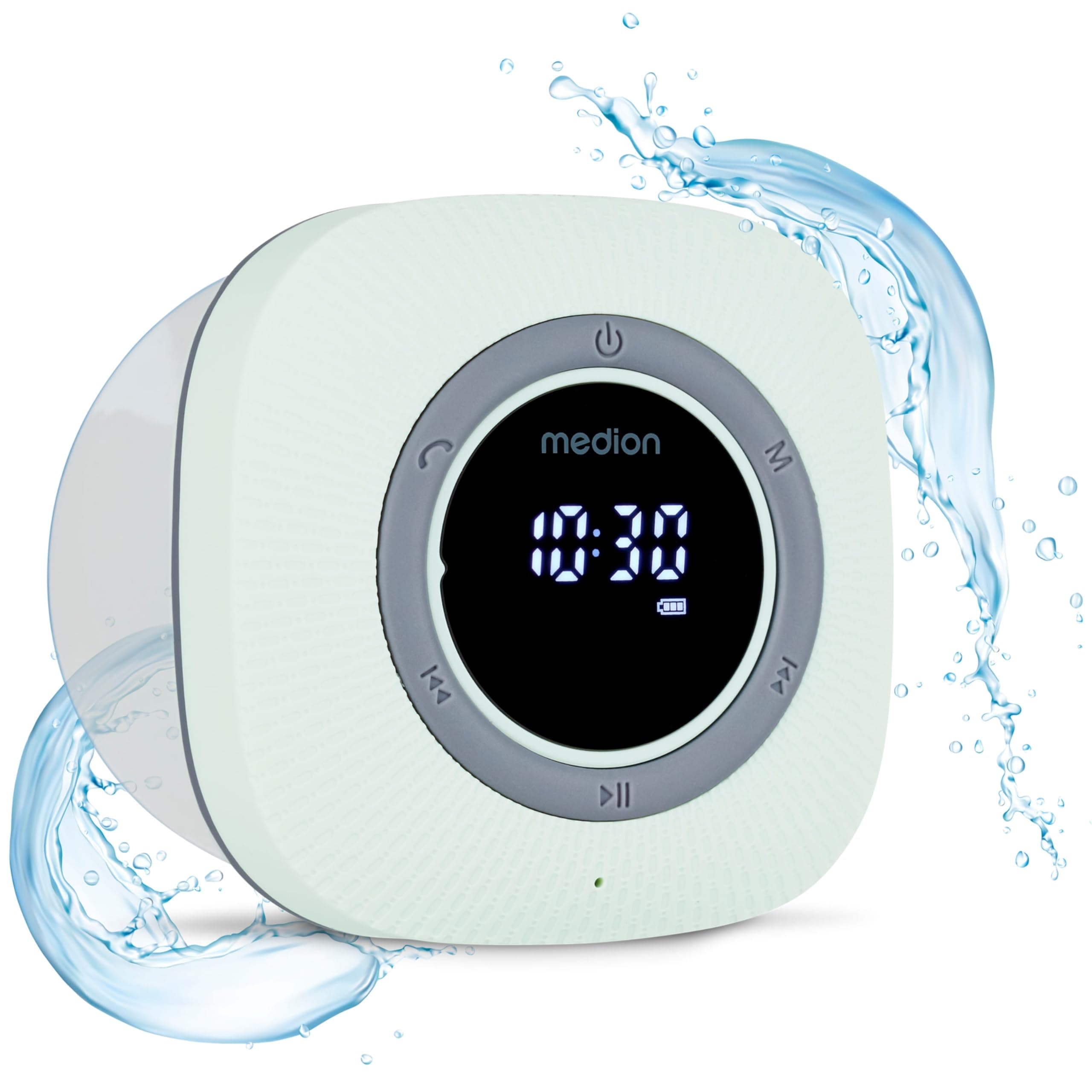🚿🎶 MEDION S66884 Duschradio mit Bluetooth - Grün Grün 🎵📻
