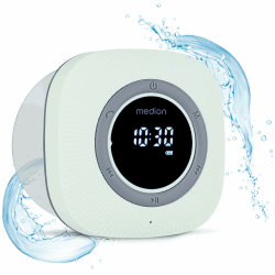 🚿🎶 MEDION S66884 Duschradio mit Bluetooth - Grün Grün 🎵📻