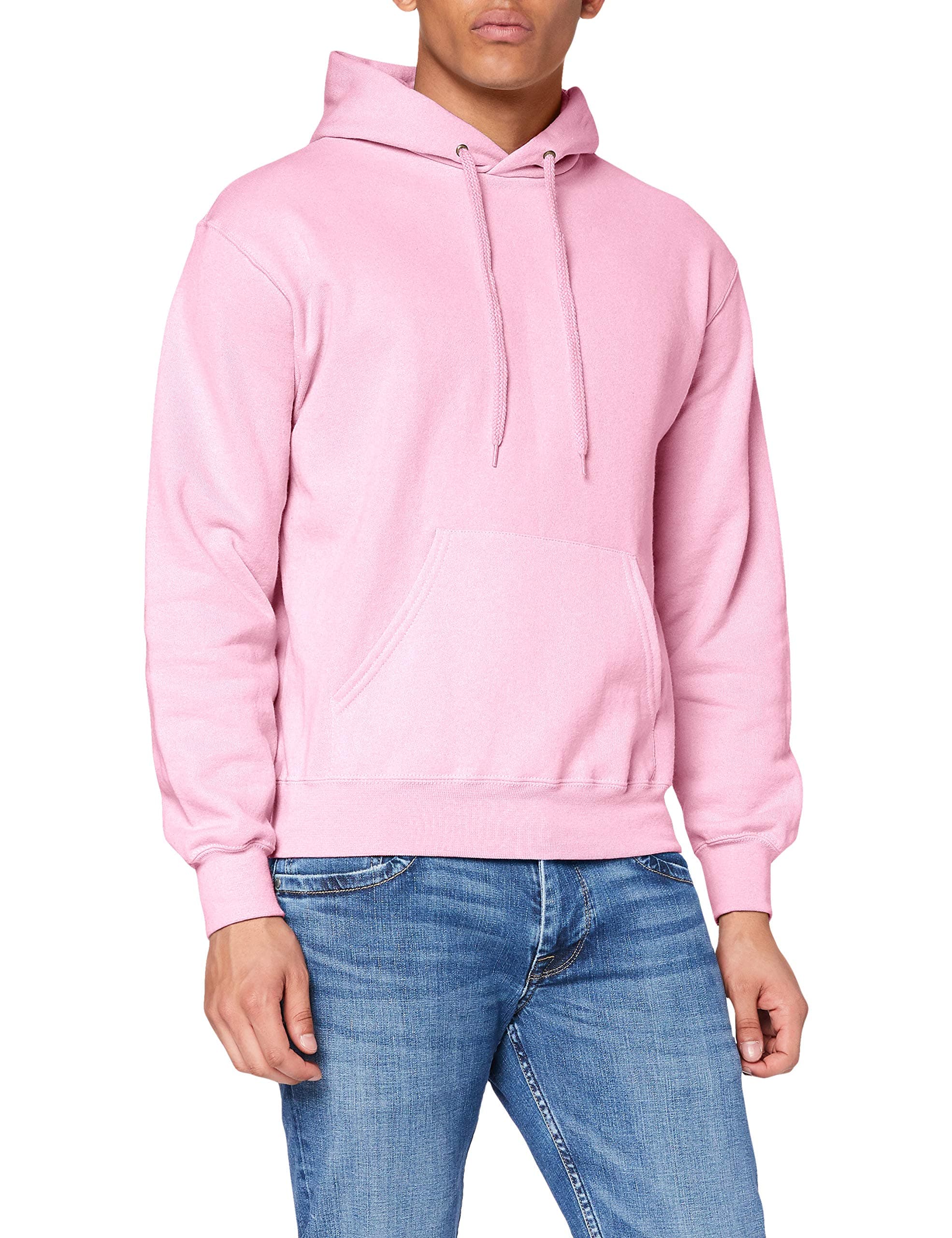 Angebot: Fruit of the Loom Herren Zip Hooded Sweatshirt XL in Rosa! 🌸