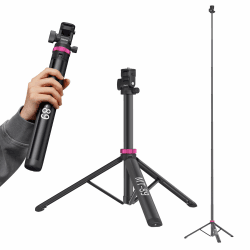 📸 ULANZI MT-89 Ausziehbares Stativ Aluminium 208cm mit 360° Kugelkopf