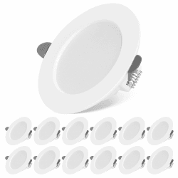 🌟 KEJIYILT LED Einbaustrahler 12er SET | Extra Flach | 7W 700LM | Kaltweiß 6000K