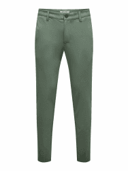 🔥 Nur & Söhne Herren Chino Hose ONSMARK Slim Fit Chino Hose 32W / 30L Castor Gray - Nur 32.42€!