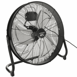 🌀 Arebos Bodenventilator Ø50 cm | Windmaschine | Ventilator | 3 Geschwindigkeitsstufen