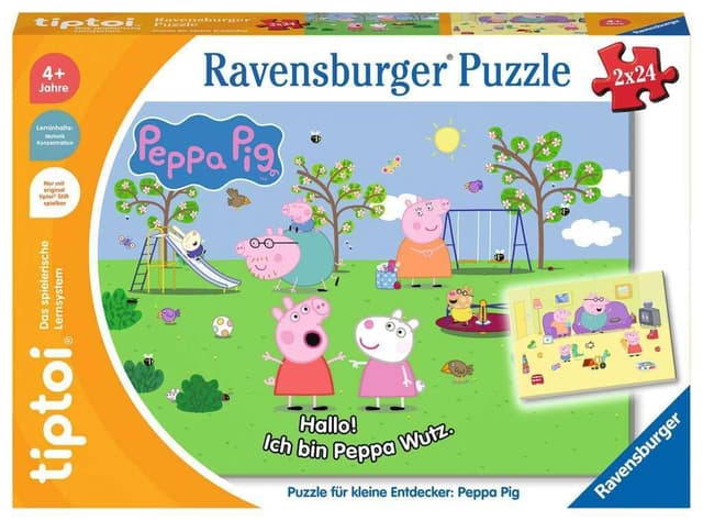Ravensburger Tiptoi Puzzle 00163: Peppa Pig für kleine Entdecker 🧩🐷