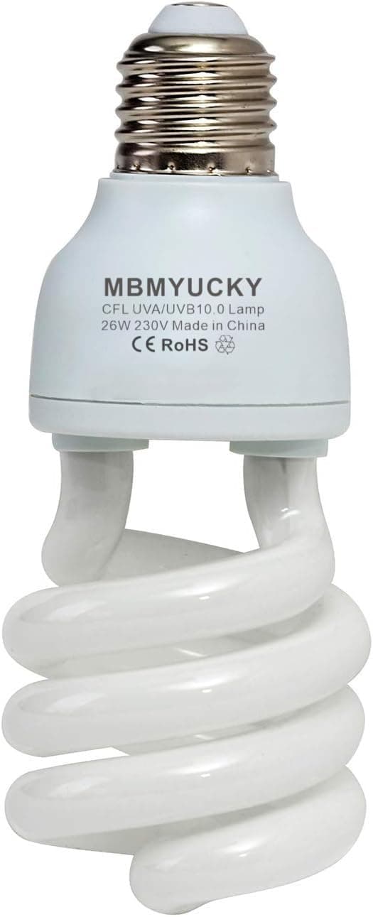 🦎 MBMYUCKY UVA UVB Licht Reptile Kit UVA UVB Lampe 🌞
