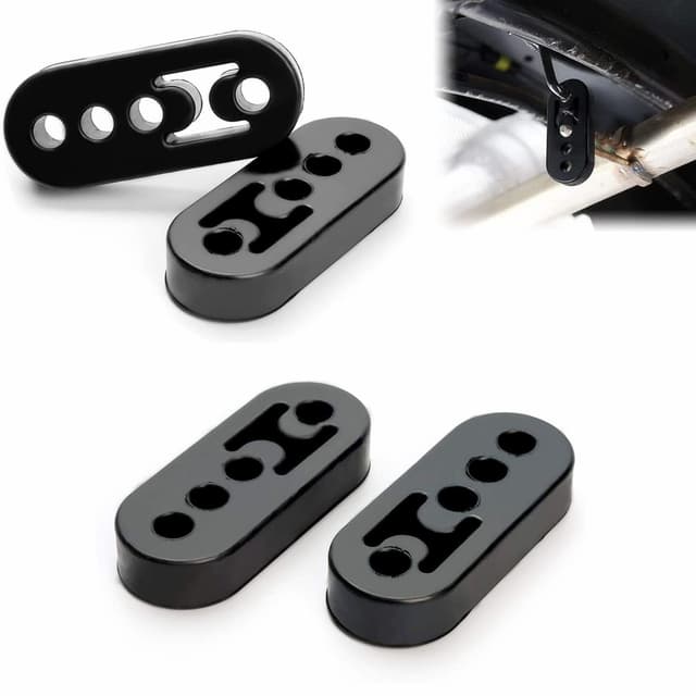 🚗 4 Stücke Auspuffgummi - Auto Auspuff Aufhänger 🛠️