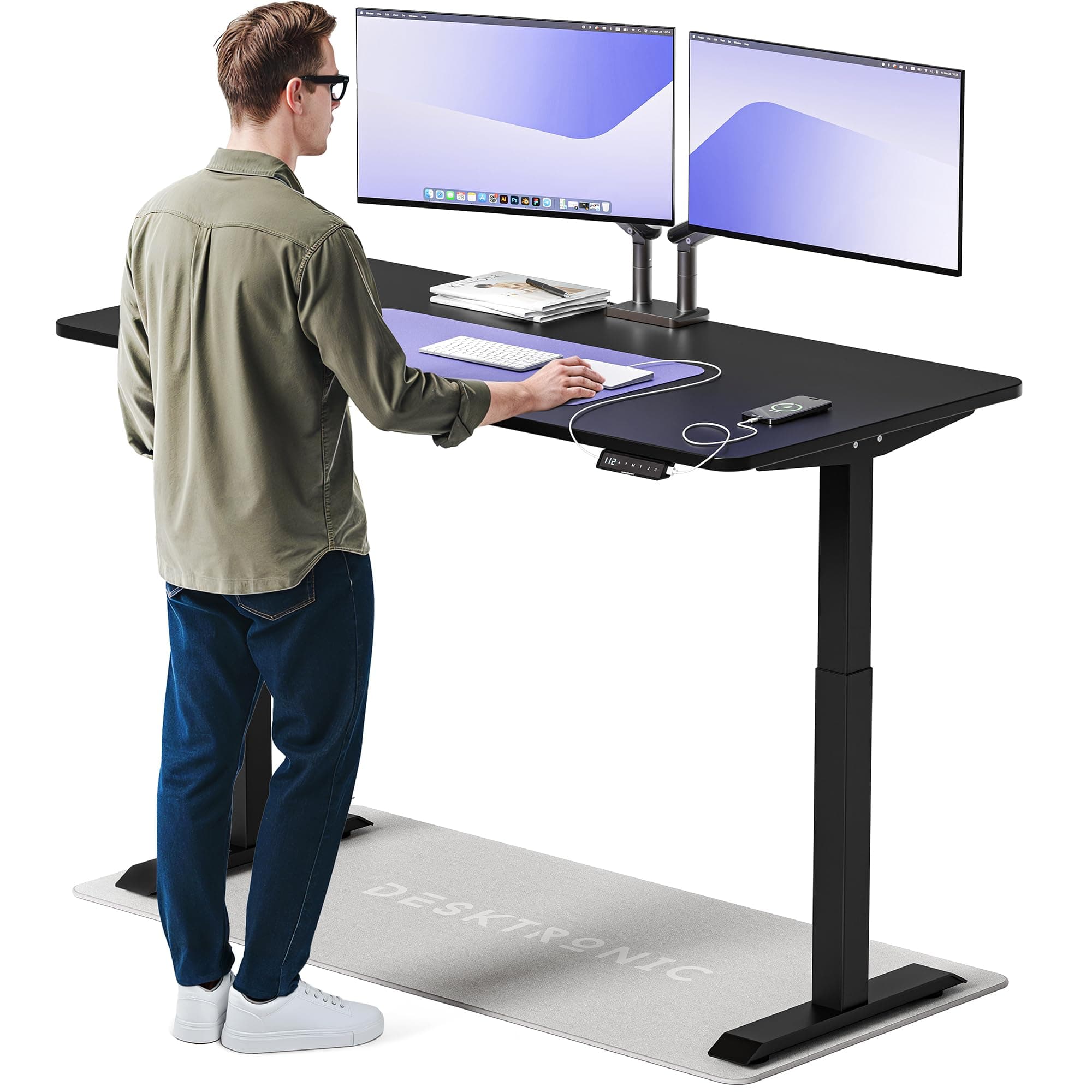 🌟 Deal des Tages: Elektrischer Schreibtisch 160 × 80 cm 🌟
