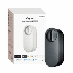 🔒🏠 Aqara Smart Lock U200 Lite Schwarz | Unterstützt Matter over Thread
