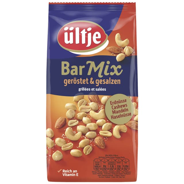 🥜🎉 Ültje Bar Mix, geröstet & gesalzen, 1.000g - 1 kg (1er Pack) | Angebot!