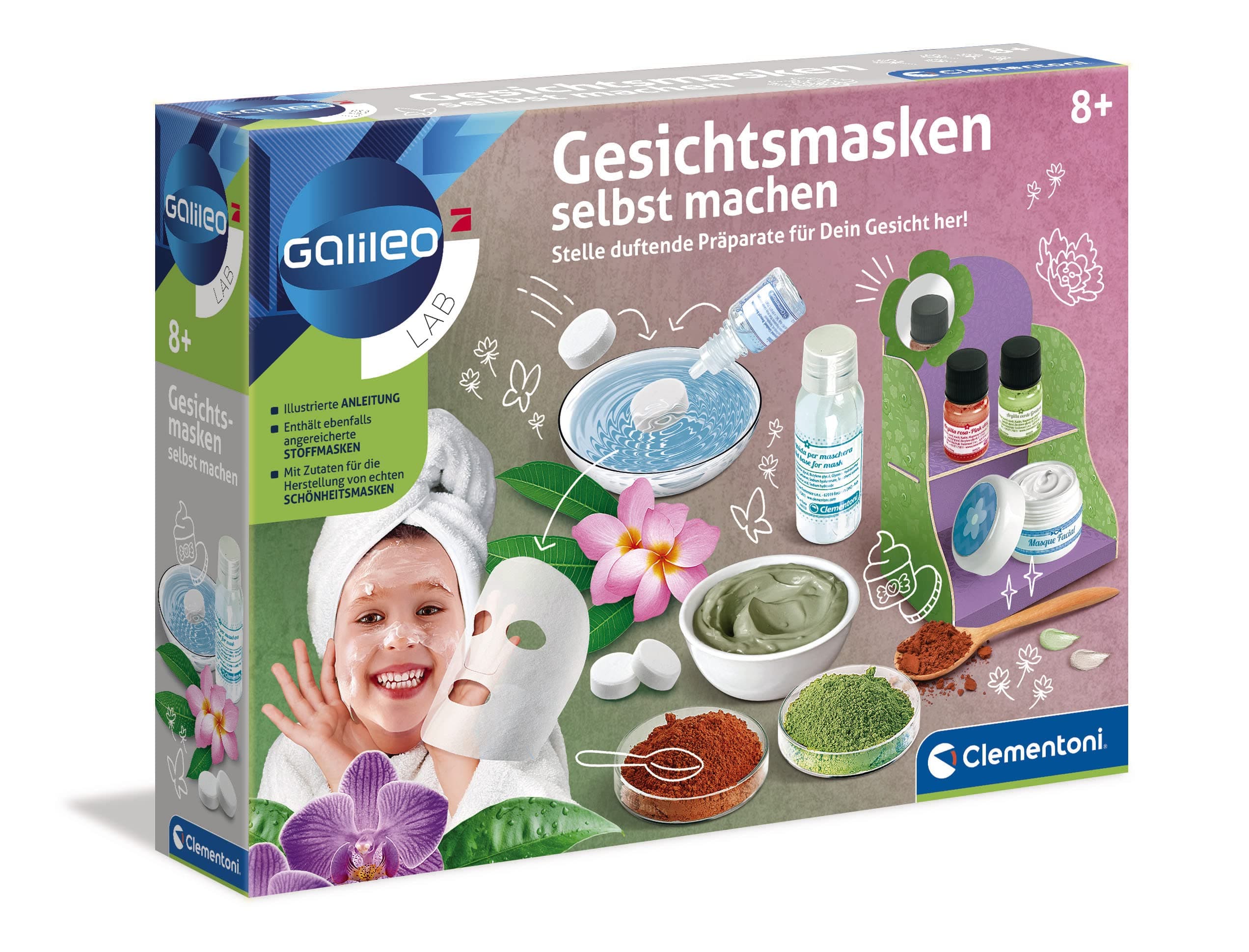 Clementoni Galileo Lab - Gesichtsmasken selbst Machen 🌸🌿