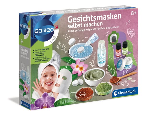Clementoni Galileo Lab - Gesichtsmasken selbst Machen 🌸🌿