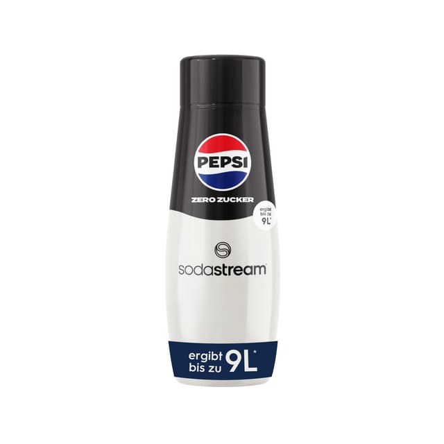 SodaStream Sirup Pepsi Zero Zucker - 1x Flasche ergibt 9 Liter Fertiggetränk 🥤