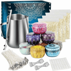 🕯️ ASLANKA Kerzen Herstellen Kit - DIY Kerzenherstellung Zubehör Geschenkset
