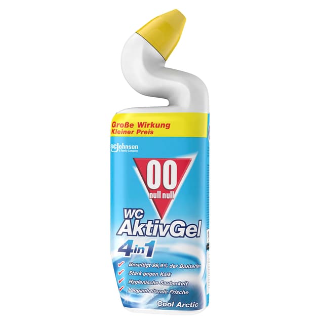 🚽🧊 WC AktivGel 4in1 Flüssiger WC-Reiniger, Cool Arctic, 1er Pack (1x750 ml) - Angebot!