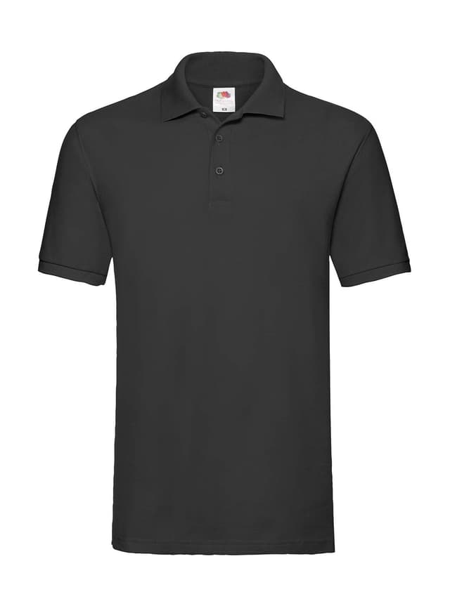 👕🛍️ Fruit of The Loom Premium Polo XL Schwarz - SALE! 🎉