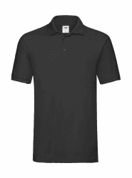 👕🛍️ Fruit of The Loom Premium Polo XL Schwarz - SALE! 🎉