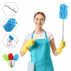 Vicloon 3 Pcs Extendable Duster - Staubwedel Lang Ausziehbar 🧼🧼🧼