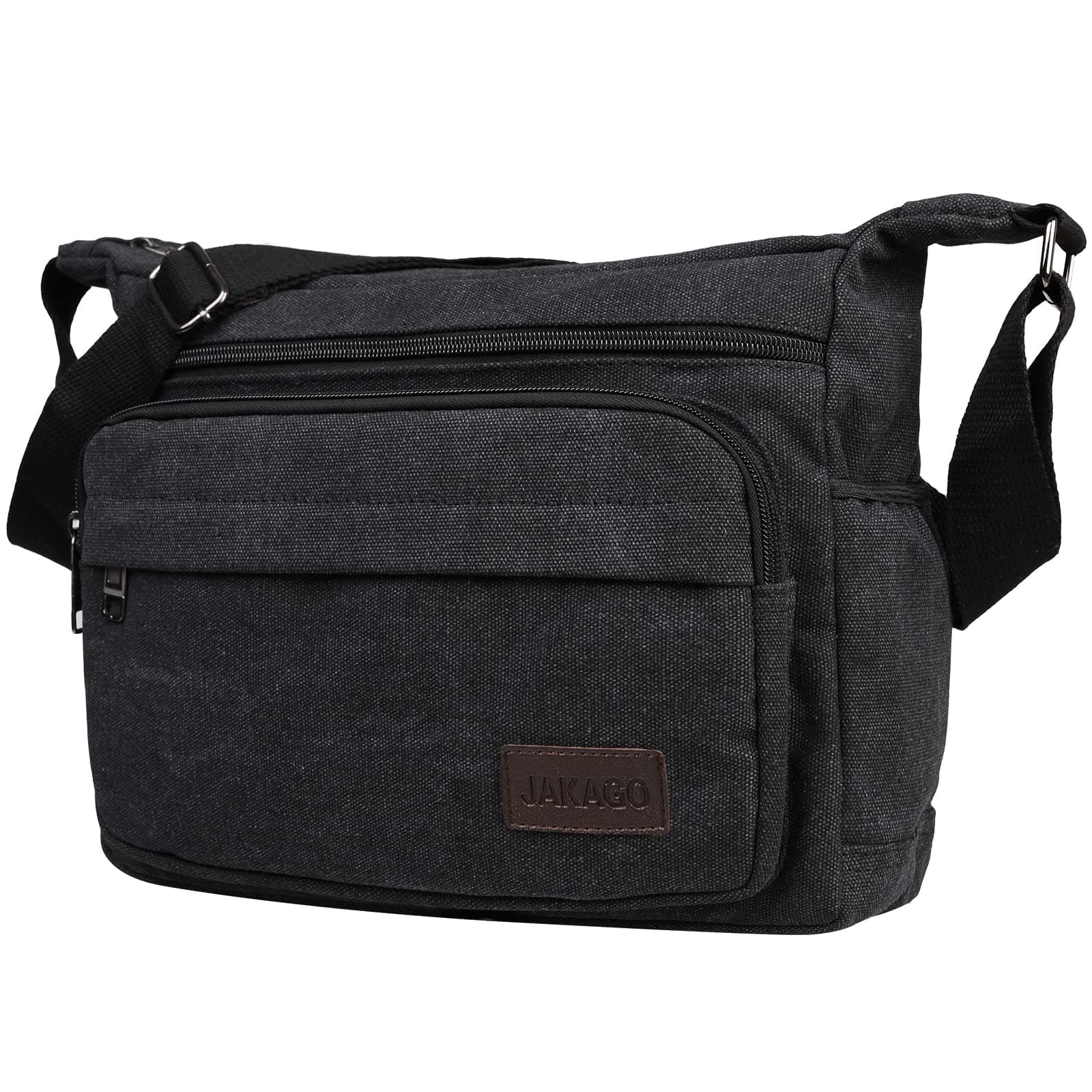 JAKAGO Wasserdichte Umhängetasche Herren 🎒 | Multi-Tasche aus Segeltuch