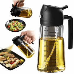 TrendPlain 16oz Ölsprüher für Speiseöl – Multifunktionaler Küchenhelfer 🍳