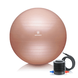 🏋️‍♂️ BODYMATE Gymnastikball Sitzball Trainingsball mit GRATIS E-Book inkl. Luft-Pumpe 🎉