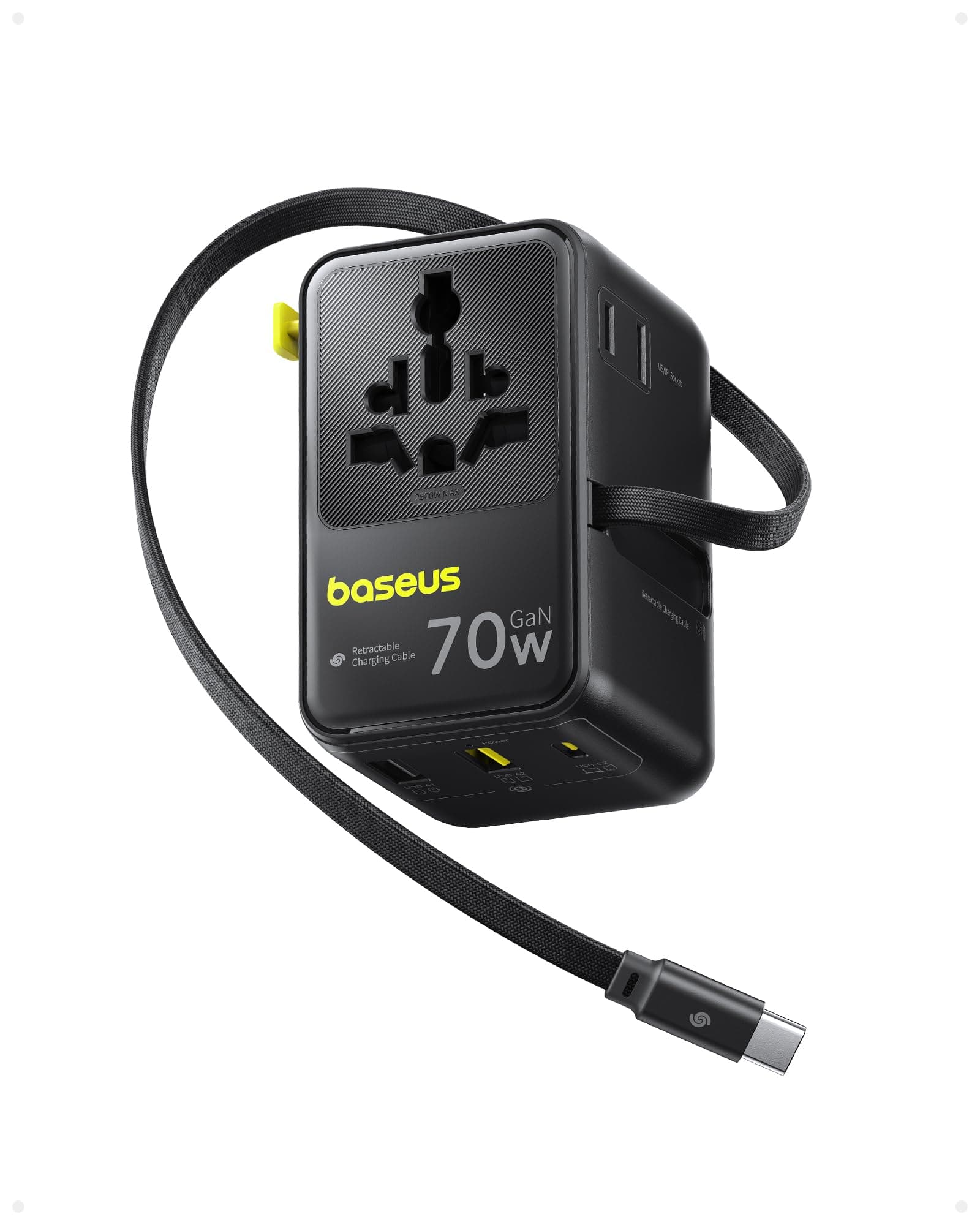 Baseus Enercore 70W Reiseadapter Weltweit 🌍🔌