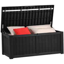 YITAHOME 460 Liter Groß Gartenbox Wasserdicht, Abschließbarem Outdoor Kissenbox ☀️🌿