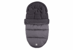 Jollein Fußsack Grey für Buggy und Kinderwagen 🛒🌧️